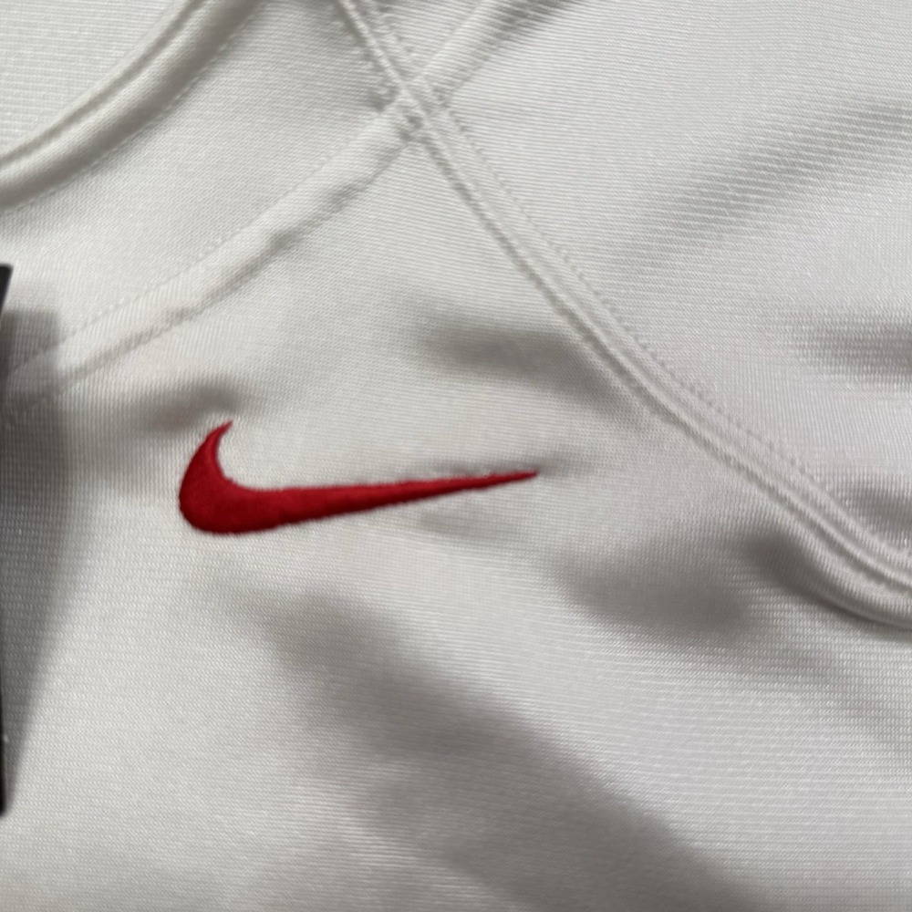 Nike Pro Combat Speed Football Jersey Mens M With Tags #473569 White Red - Picture 4 of 12